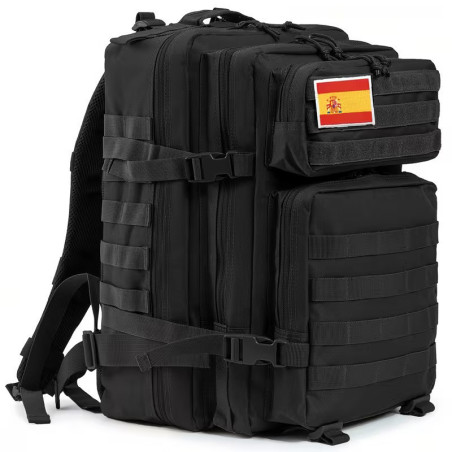 45L Outdoor Tactical Hiking Backpack BlackGMS7014245Suitcases and Backpacks