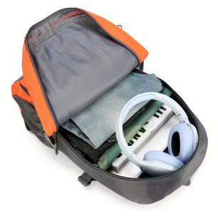 35L Multifunctional Backpack Black