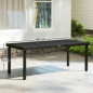 Rectangular Garden Table for 8 People, 190cm with chairs Rectangular Garden Table for 8 People, 190cm with chairs