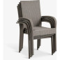 Stackable Chair Natural and BLACK Stackable Chair Natural and BLACK