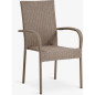 Stackable Chair Natural and BLACK Stackable Chair Natural and BLACK