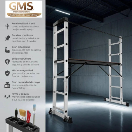 Aluminum Multi-Purpose Ladder