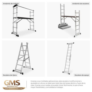 Andamio múltiple de aluminio Inicio GMS Store