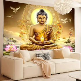 Giant Buddha for Lotus DesignGiant Buddha2D Wall Hanging