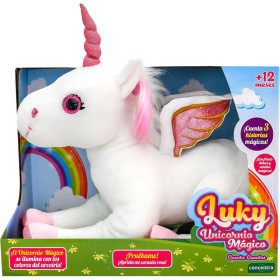Luky- Unicornio, Color Blanco
