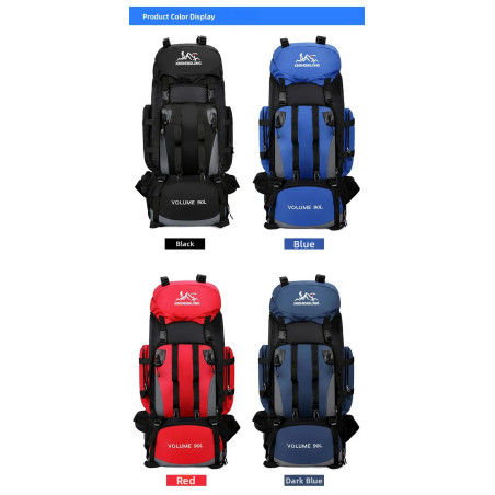 90L Backpack for Men and Women Home GMS Shop