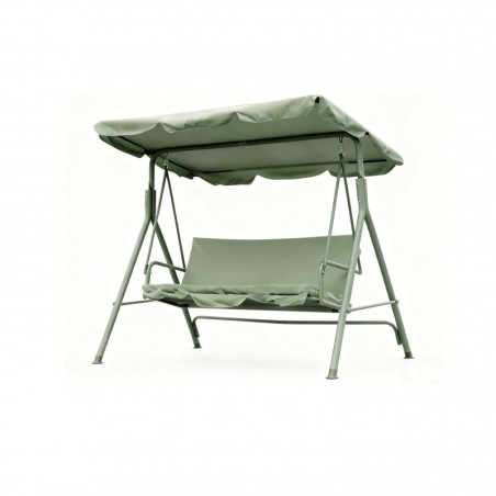 3-Seater Green Garden Swing Home GMS Shop