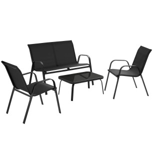 Garden Set Black