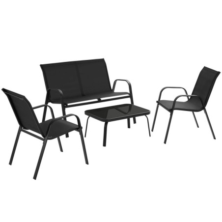 Conjunto de jardín Negro