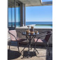 Black Balcony Table Ø60 Black Balcony Table Ø60