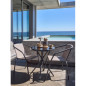 Black Balcony Table Ø60 Black Balcony Table Ø60