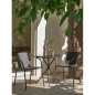 Black Balcony Table Ø60 Black Balcony Table Ø60