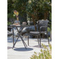Black Balcony Table Ø60 Black Balcony Table Ø60