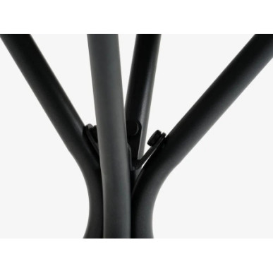 Mesa de balcón Ø60 negro Home GMS Shop