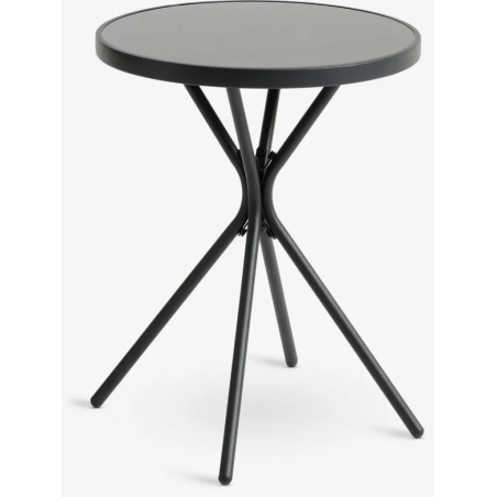 Mesa de balcón Ø60 negro Inicio GMS Shop