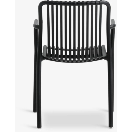 Silla apilable Negro