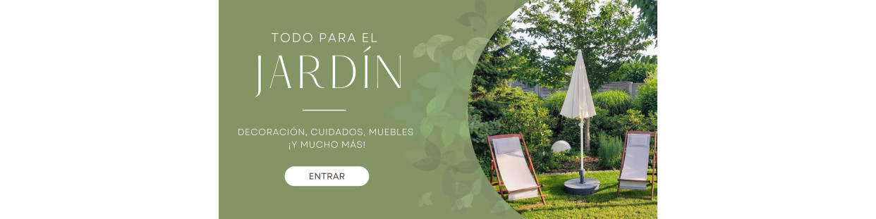 Jardín y terraza